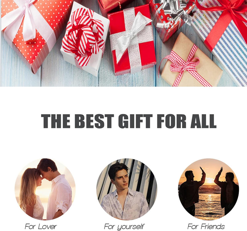 Dacida Matching Couples Bracelets for Women Men Long Distance Bracelets for Couples His Hers Bracelets Relationship Bracelets Anniversary Christmas Birthday Gifts