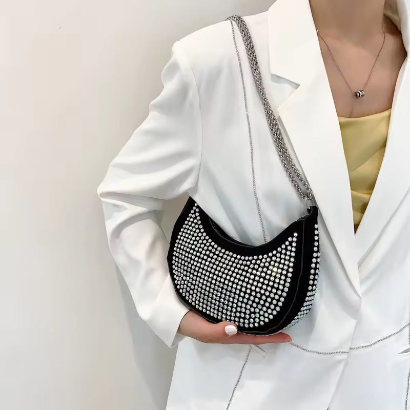 New Texture Personalized Shoulder Bag Temperament Fashion Crossbody Bag