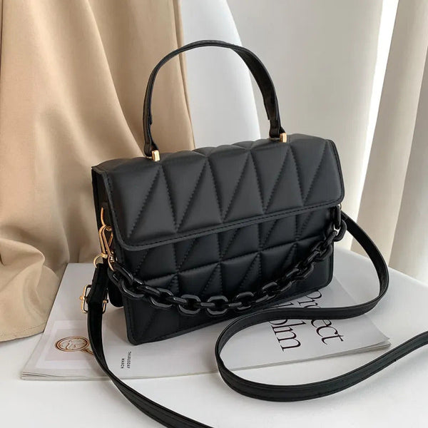 Trend Embroidered Thread Women Handbag Crossbody